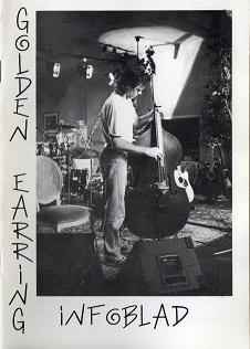 Golden Earring fanclub magazine 1992#5 front cover